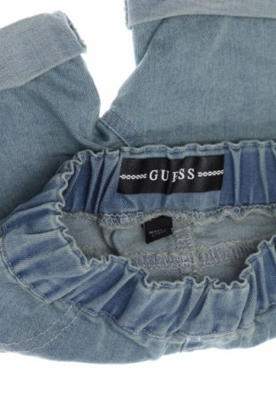 Pantaloni scurți pentru copii Guess, Mărime 3-6m/ 62-68 cm, Culoare Albastru, Preț 74,61 Lei