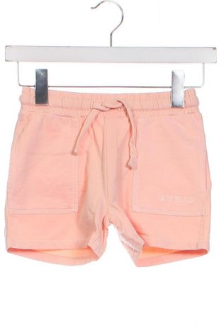 Детски къс панталон Guess, Размер 7-8y/ 128-134 см, Цвят Розов, Цена 63,00 лв.