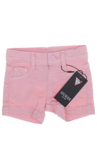 Παιδικό κοντό παντελόνι Guess, Μέγεθος 3-6m/ 62-68 εκ., Χρώμα Ρόζ , Τιμή 17,86 €