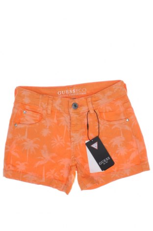 Detské krátke nohavice  Guess, Veľkosť 7-8y/ 128-134 cm, Farba Oranžová, Cena  19,48 €
