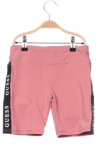 Детски къс панталон Guess, Размер 8-9y/ 134-140 см, Цвят Розов, Цена 34,65 лв.