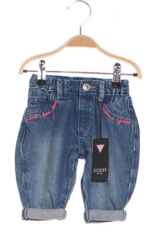 Pantaloni scurți pentru copii Guess, Mărime 3-6m/ 62-68 cm, Culoare Albastru, Preț 99,47 Lei