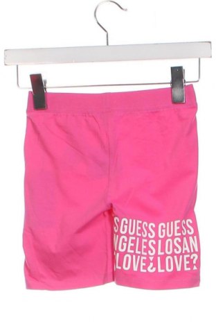 Παιδικό κοντό παντελόνι Guess, Μέγεθος 7-8y/ 128-134 εκ., Χρώμα Ρόζ , Τιμή 17,86 €