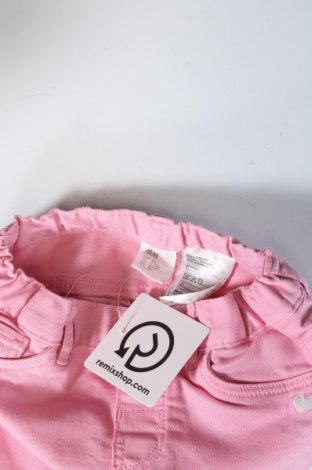 Kinder Shorts H&M, Größe 9-12m/ 74-80 cm, Farbe Rosa, Preis € 7,67