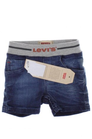 Pantaloni scurți pentru copii Levi's, Mărime 3-6m/ 62-68 cm, Culoare Albastru, Preț 107,37 Lei