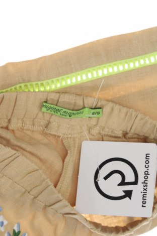 Pantaloni scurți pentru copii Original Marines, Mărime 6-9m/ 68-74 cm, Culoare Bej, Preț 134,21 Lei