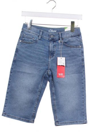 Pantaloni scurți pentru copii S.Oliver, Mărime 12-13y/ 158-164 cm, Culoare Albastru, Preț 73,82 Lei