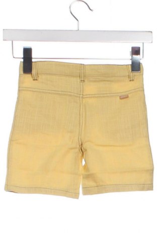 Παιδικό κοντό παντελόνι Tutto Piccolo, Μέγεθος 5-6y/ 116-122 εκ., Χρώμα Κίτρινο, Τιμή 15,77 €