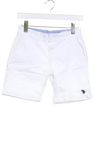 Kinder Shorts U.S. Polo Assn., Größe 9-10y/ 140-146 cm, Farbe Weiß, Preis 21,03 €