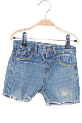 Pantaloni scurți pentru copii Zara, Mărime 12-18m/ 80-86 cm, Culoare Albastru, Preț 30,61 Lei