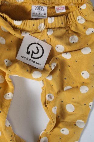Παιδικό κολάν Zara, Μέγεθος 2-3y/ 98-104 εκ., Χρώμα Κίτρινο, Τιμή 14,23 €