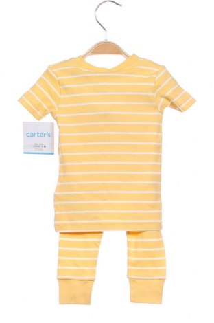Детски комплект Carter's, Размер 9-12m/ 74-80 см, Цвят Жълт, Цена 53,82 лв.