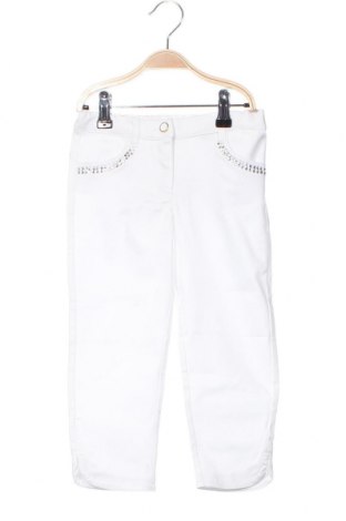 Детски панталон Chicco, Размер 7-8y/ 128-134 см, Цвят Бял, Цена 19,80 лв.