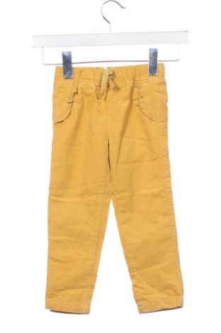 Pantaloni pentru copii Coccodrillo, Mărime 18-24m/ 86-98 cm, Culoare Galben, Preț 50,40 Lei