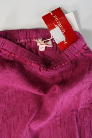 Детски панталон Du Pareil Au Meme, Размер 6-9m/ 68-74 см, Цвят Лилав, Цена 8,58 лв.