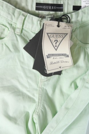 Dziecięce spodnie Guess, Rozmiar 7-8y/ 128-134 cm, Kolor Zielony, Cena 247,89 zł