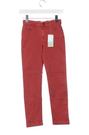 Детски панталон Mango, Размер 9-10y/ 140-146 см, Цвят Червен, Цена 12,18 лв.
