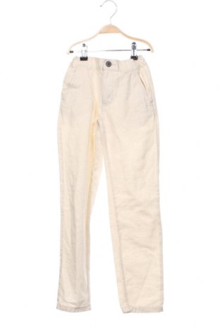 Детски панталон Mango, Размер 8-9y/ 134-140 см, Цвят Бежов, Цена 7,20 лв.