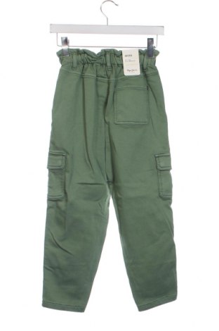 Dziecięce spodnie Pepe Jeans, Rozmiar 8-9y/ 134-140 cm, Kolor Zielony, Cena 113,28 zł