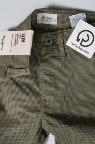 Pantaloni pentru copii Pepe Jeans, Mărime 9-10y/ 140-146 cm, Culoare Verde, Preț 100,66 Lei