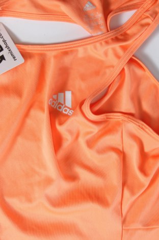 Μπλουζάκι αμάνικο παιδικό Adidas, Μέγεθος 13-14y/ 164-168 εκ., Χρώμα Πορτοκαλί, Τιμή 10,76 €