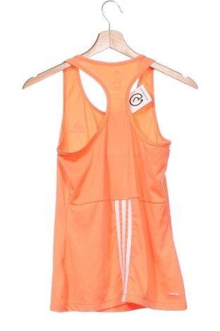 Μπλουζάκι αμάνικο παιδικό Adidas, Μέγεθος 13-14y/ 164-168 εκ., Χρώμα Πορτοκαλί, Τιμή 12,12 €