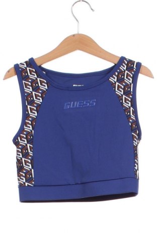 Μπλουζάκι αμάνικο παιδικό Guess, Μέγεθος 7-8y/ 128-134 εκ., Χρώμα Μπλέ, Τιμή 27,74 €
