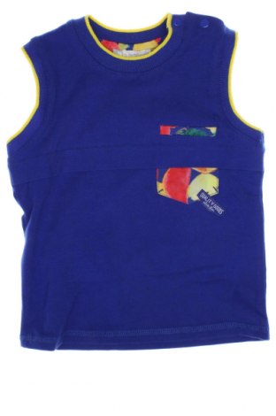 Μπλουζάκι αμάνικο παιδικό Tutto Piccolo, Μέγεθος 18-24m/ 86-98 εκ., Χρώμα Μπλέ, Τιμή 13,15 €