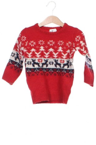 Детски пуловер, Размер 12-18m/ 80-86 см, Цвят Червен, Цена 10,12 лв.