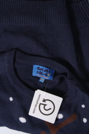 Παιδικό πουλόβερ, Μέγεθος 4-5y/ 110-116 εκ., Χρώμα Μπλέ, Τιμή 10,52 €