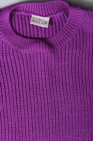 Детски пуловер, Размер 10-11y/ 146-152 см, Цвят Лилав, Цена 24,00 лв.