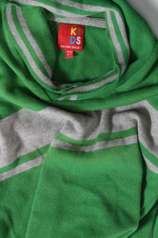 Kinderpullover Arturo Calle, Größe 6-7y/ 122-128 cm, Farbe Grün, Preis € 5,82