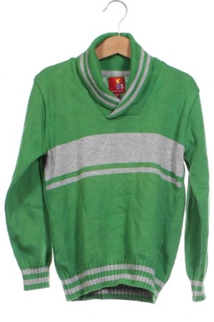 Детски пуловер Arturo Calle, Размер 6-7y/ 122-128 см, Цвят Зелен, Цена 13,20 лв.