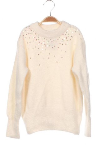 Детски пуловер C&A, Размер 7-8y/ 128-134 см, Цвят Екрю, Цена 9,69 лв.