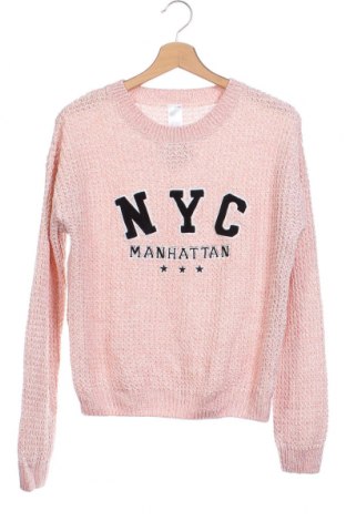 Детски пуловер C&A, Размер 12-13y/ 158-164 см, Цвят Розов, Цена 6,80 лв.
