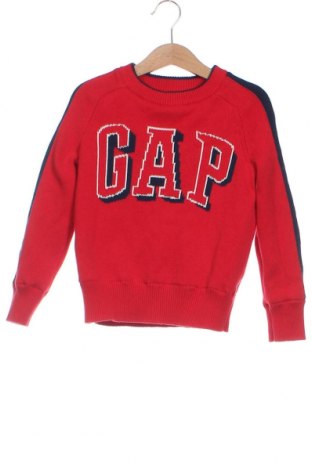 Детски пуловер Gap Kids, Размер 3-4y/ 104-110 см, Цвят Червен, Цена 13,17 лв.