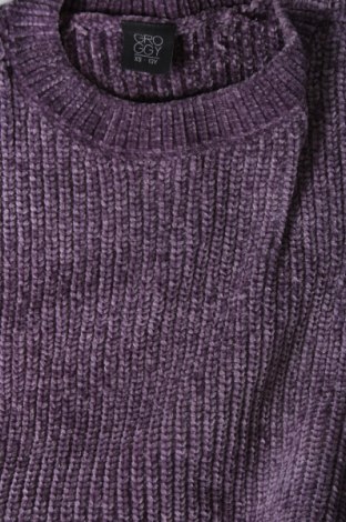 Детски пуловер Groggy, Размер 12-13y/ 158-164 см, Цвят Лилав, Цена 6,46 лв.