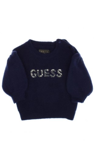 Pulover pentru copii Guess, Mărime 3-6m/ 62-68 cm, Culoare Albastru, Preț 97,90 Lei