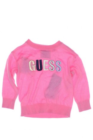 Детски пуловер Guess, Размер 3-6m/ 62-68 см, Цвят Розов, Цена 46,50 лв.