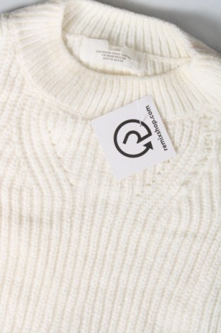 Детски пуловер H&M, Размер 8-9y/ 134-140 см, Цвят Бял, Цена 8,33 лв.