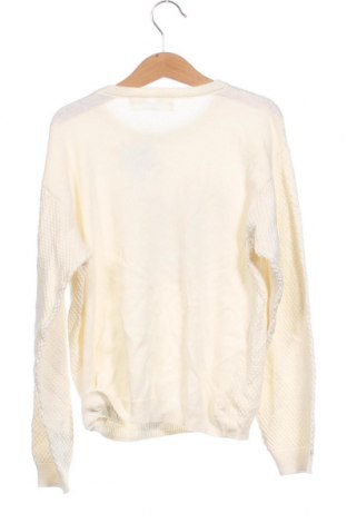 Детски пуловер H&M, Размер 6-7y/ 122-128 см, Цвят Бял, Цена 17,00 лв.