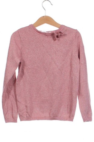 Детски пуловер H&M, Размер 4-5y/ 110-116 см, Цвят Розов, Цена 7,14 лв.
