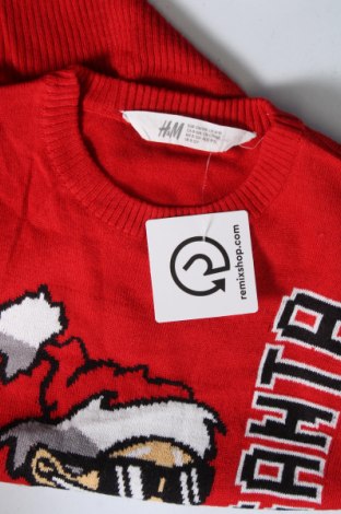 Dziecięcy sweter H&M, Rozmiar 8-9y/ 134-140 cm, Kolor Czerwony, Cena 27,19 zł