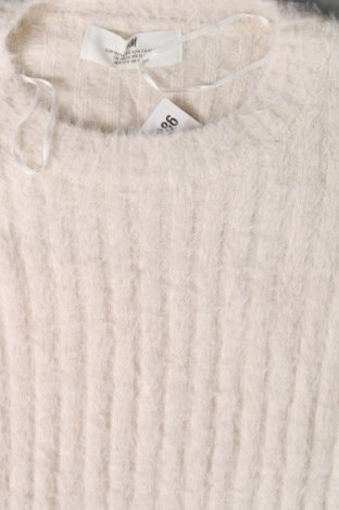 Pulover pentru copii H&M, Mărime 10-11y/ 146-152 cm, Culoare Ecru, Preț 31,32 Lei
