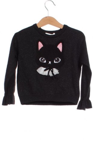 Детски пуловер H&M, Размер 2-3y/ 98-104 см, Цвят Черен, Цена 10,12 лв.