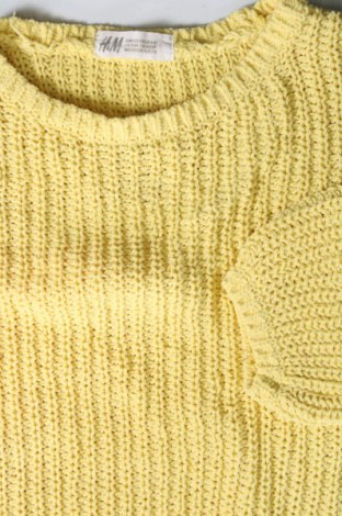 Pulover pentru copii H&M, Mărime 6-7y/ 122-128 cm, Culoare Galben, Preț 30,20 Lei