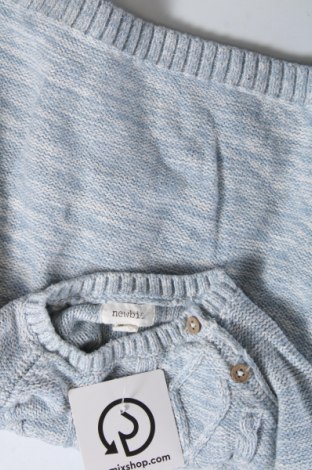 Детски пуловер Newbie, Размер 2-3y/ 98-104 см, Цвят Син, Цена 17,00 лв.