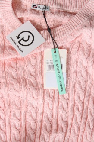 Детски пуловер Pepe Jeans, Размер 9-10y/ 140-146 см, Цвят Розов, Цена 40,80 лв.
