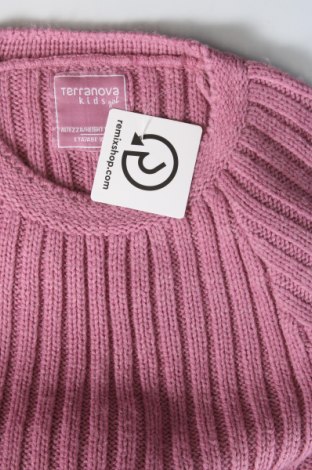Детски пуловер Terranova, Размер 10-11y/ 146-152 см, Цвят Розов, Цена 7,14 лв.