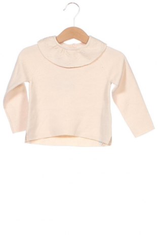 Детски пуловер Zara, Размер 12-18m/ 80-86 см, Цвят Екрю, Цена 21,64 лв.